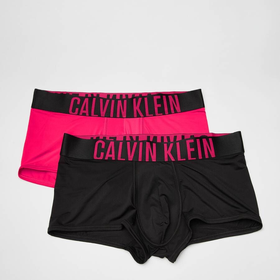 Calvin Klein Underwear Low Rise Trunk (2 Pack) Boxershorts Kleding B-PINK SPLENDOR LOGO PINK SPLENDOR maat: XL beschikbare maaten:XL