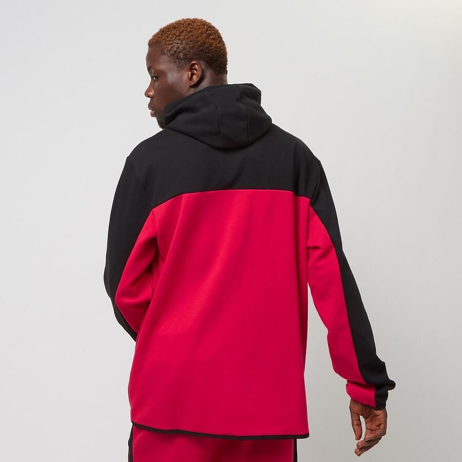 Capacité Sporttech Zip Hoodie Men Trainingspakken rood Maat S Kleding