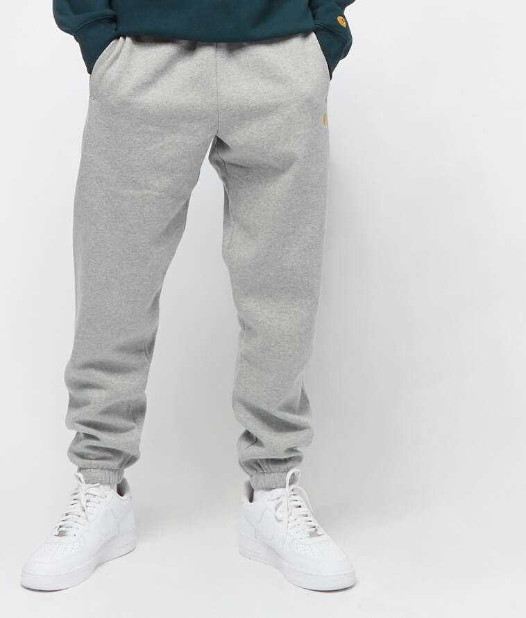 Carhartt WIP Chase Sweat Pant Comfortabele en stijlvolle joggingbroek Gray Heren - Foto 2