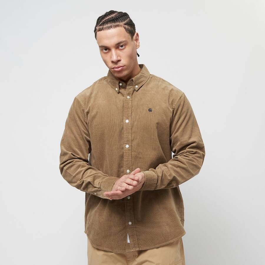 Carhartt WIP L S Madison Fine Cord Shirt