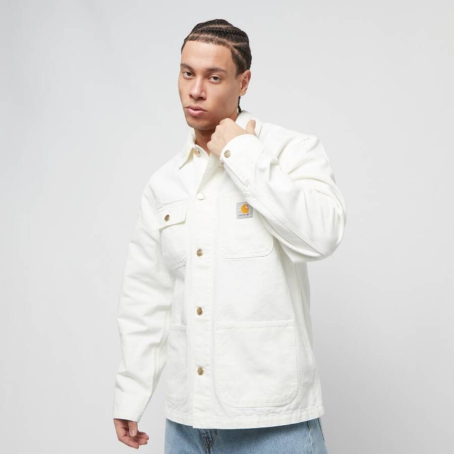 Carhartt WIP Michigan Coat Bomberjacks Kleding stone washed wax wax maat: S beschikbare maaten:S