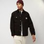Carhartt WIP Michigan Coat Bomberjacks Kleding rinsed black black maat: L beschikbare maaten:L - Thumbnail 1