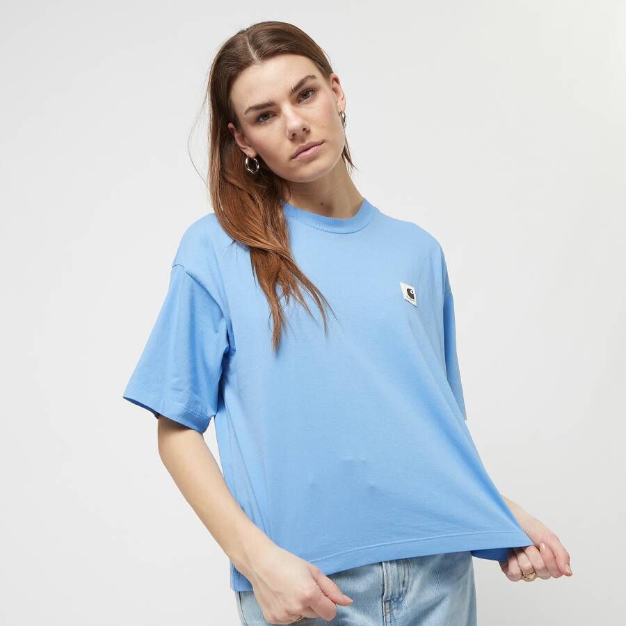 Carhartt WIP Nelson T-shirt T-shirts Kleding garment dyed piscine maat: XS beschikbare maaten:XS M L