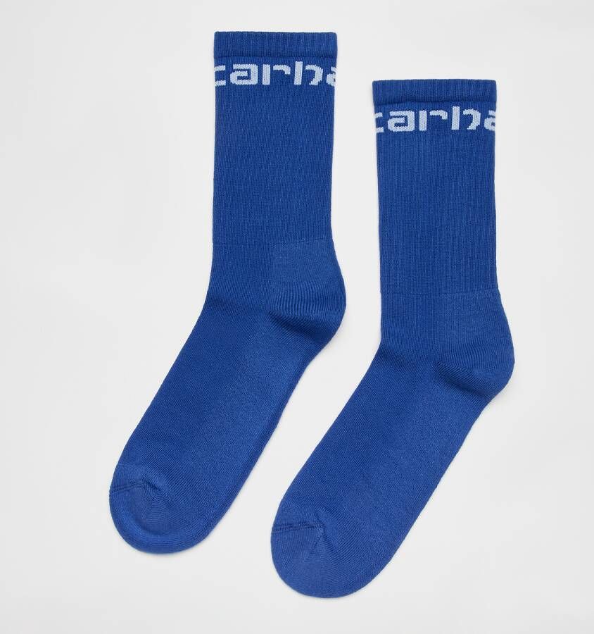 Carhartt WIP Socks Lang Kleding lazurite white maat: one size beschikbare maaten:one size