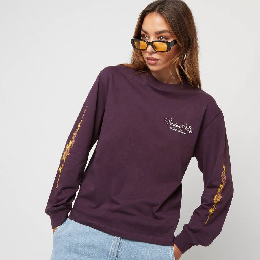 Carhartt WIP W' L s Vino T-shirt T-shirts Kleding dark plum maat: S beschikbare maaten:S