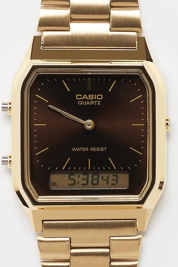 Casio AQ-230GA-5AMQYES Unisex Horloges goud Maat ONE SIZE Accessoires - Foto 2