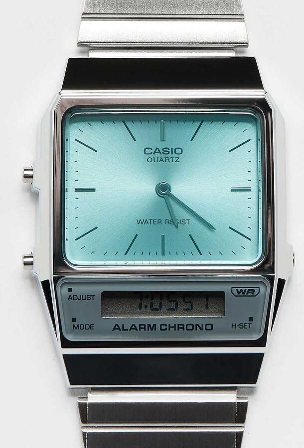 Casio Collection A700WE-AEF Unisex Horloges zilver Maat ONE SIZE Accessoires - Foto 3