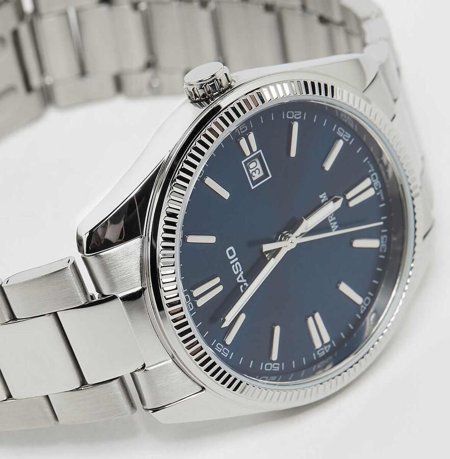 Casio MTP-1302PD-2AVEF Unisex Horloges zilver Maat ONE SIZE Accessoires
