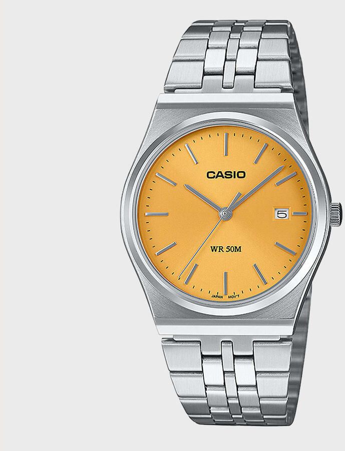 Casio MTP-B145D-9AVEF Unisex Horloges zilver Maat ONE SIZE Accessoires - Foto 2