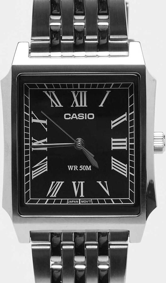Casio MTP-B190D-1BVEF Unisex Horloges zilver Maat ONE SIZE Accessoires - Foto 2