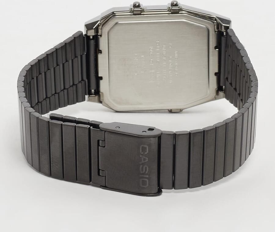 Casio Vintage AQ-800EB-2AEF black Unisex Horloges zwart Maat ONE SIZE Accessoires