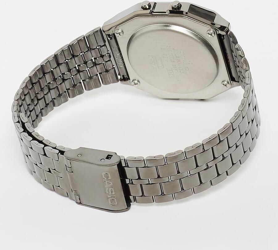 Casio Vintage Iconic Unisex Horloges zilver Maat ONE SIZE Accessoires