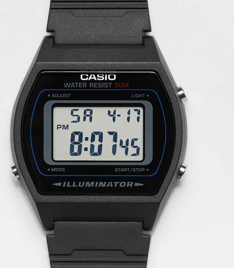 Casio W-202-1AVEF Unisex Horloges zwart Maat ONE SIZE Accessoires - Foto 3