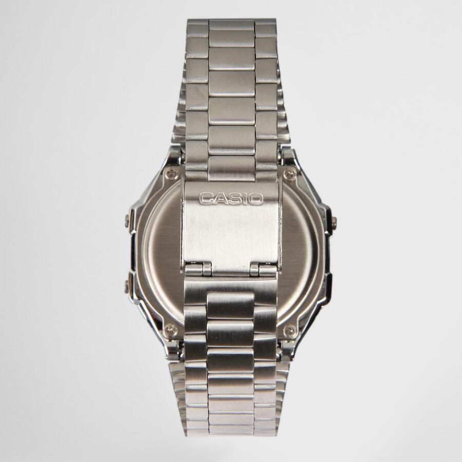 Casio Watch A168WA-1YES Unisex Horloges zilver Maat ONE SIZE Accessoires