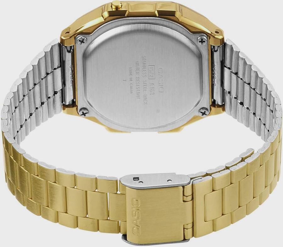 Casio Watch A168WG-9EF Unisex Horloges goud Maat ONE SIZE Accessoires