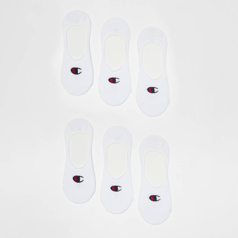 Champion Kousenvoetjes 6pk Footie Socks (6 paar Set)