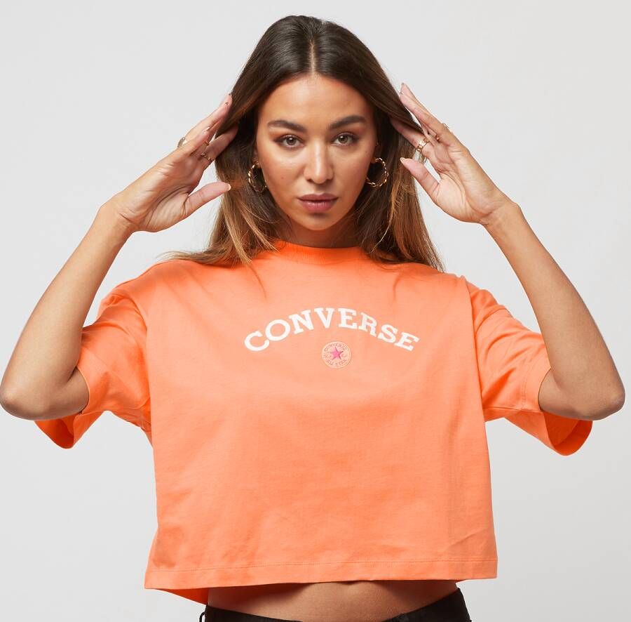 Converse Boxy Color Tee T-shirts Kleding peach beam maat: S beschikbare maaten:S