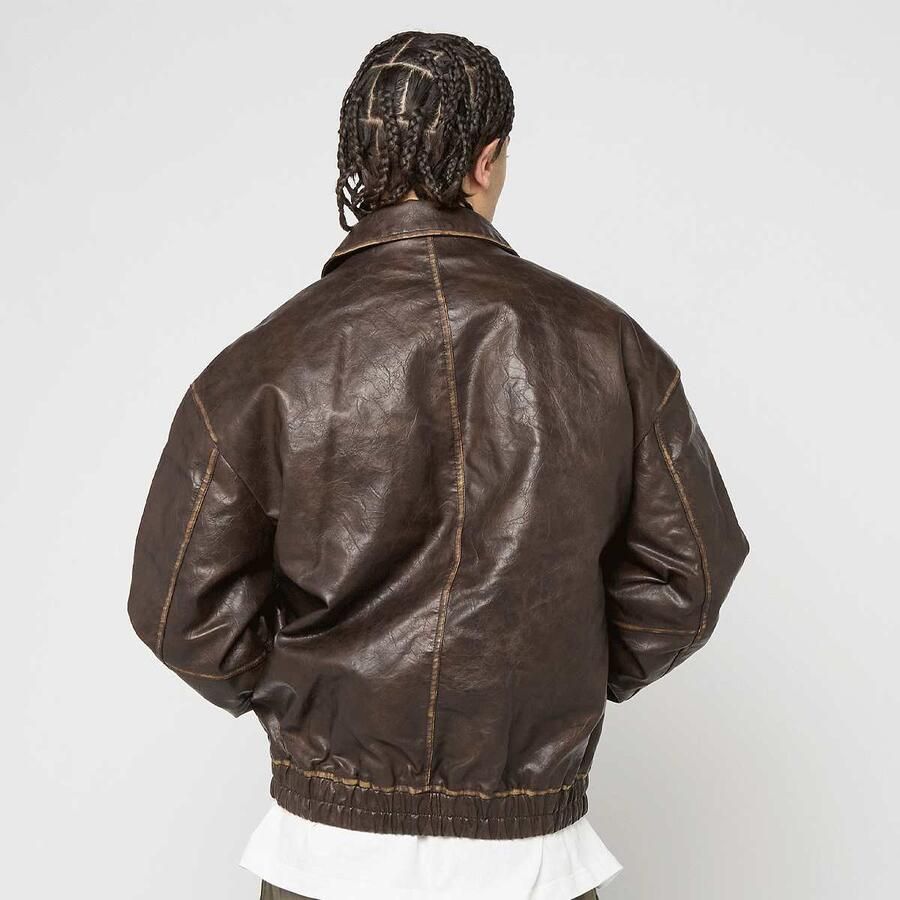 Decibel Bomber Jacket Men Bomberjacks bruin Maat XL Kleding