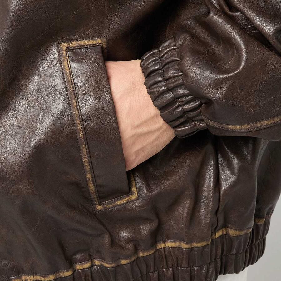 Decibel Bomber Jacket Men Bomberjacks bruin Maat XL Kleding - Foto 2