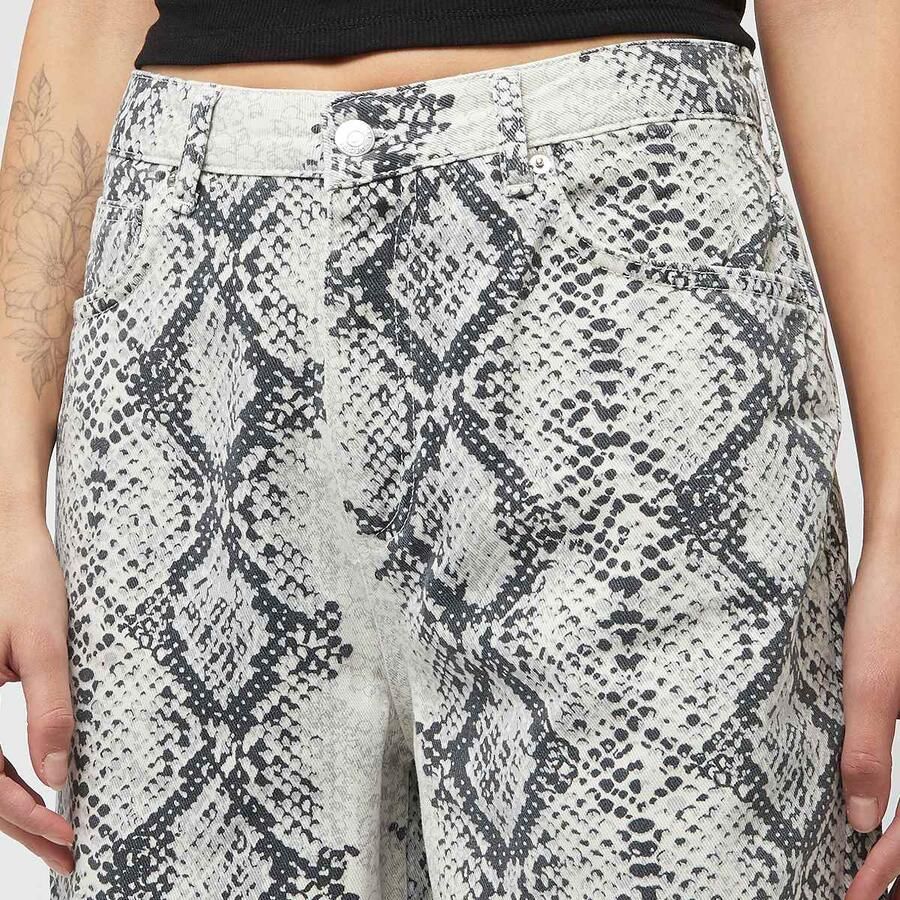 Decibel Snake Print Jeans Wo Spijkerbroeken multicolor Maat M Kleding