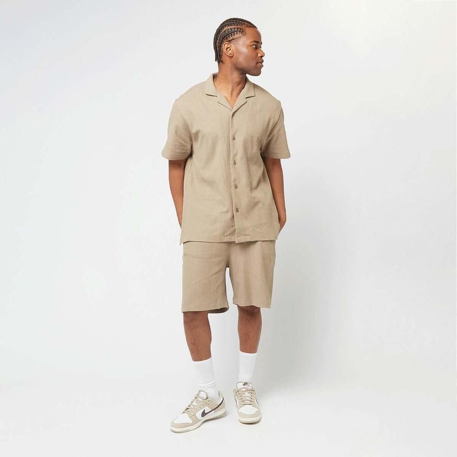 Decibel Waffle Knit Shirt Men Overhemden groen Maat XL Kleding - Foto 2