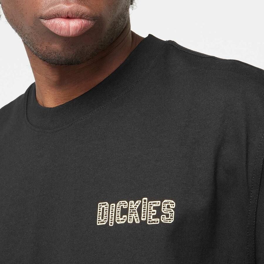 Dickies Bricklane Shortsleeve Tee men T-Shirts & Polo's zwart Maat XL Kleding - Foto 2