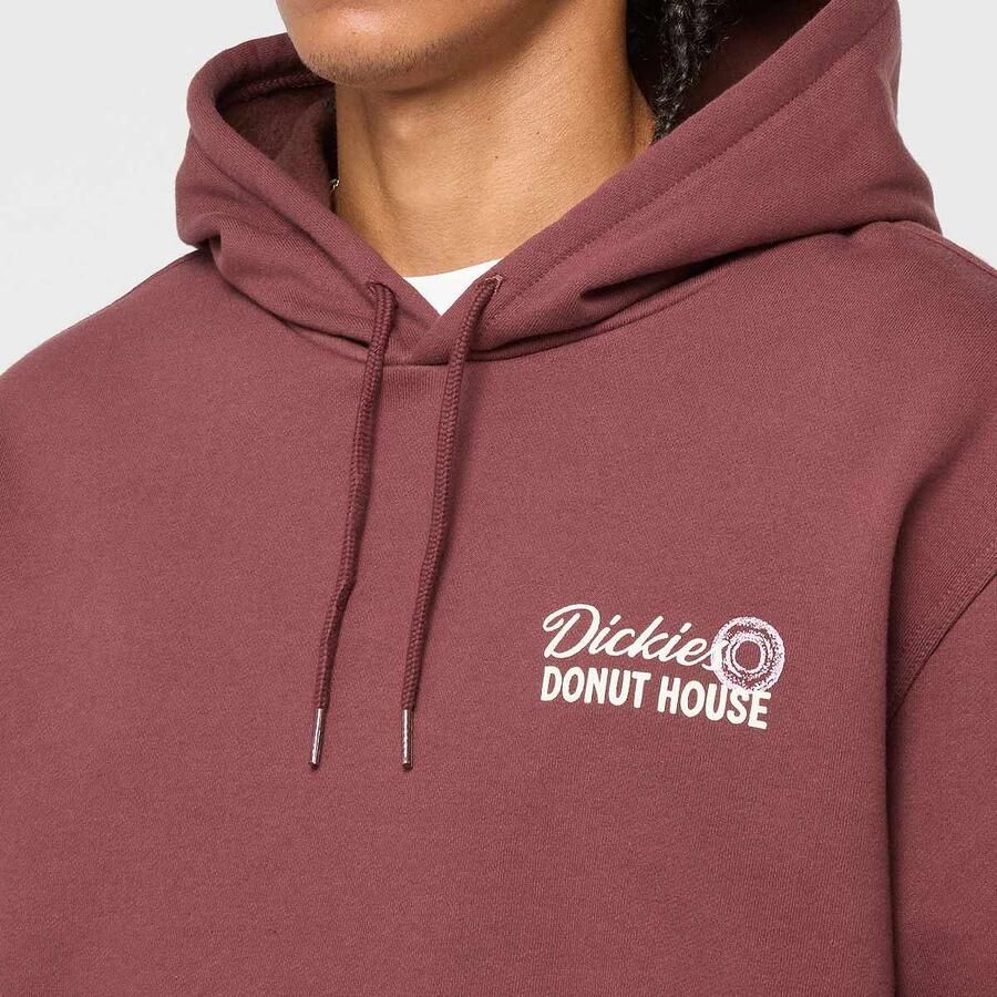 Dickies Donut House Hoodie Men Hoodies & Sweaters rood Maat XL Kleding - Foto 2
