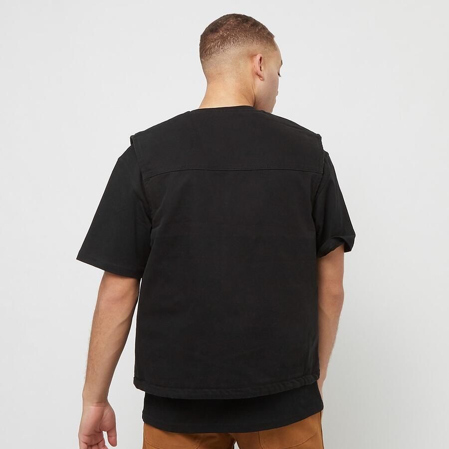 Dickies Duck Canvas Summer Vest Bodywarmers Heren sw black maat: XL beschikbare maaten:S M L XL