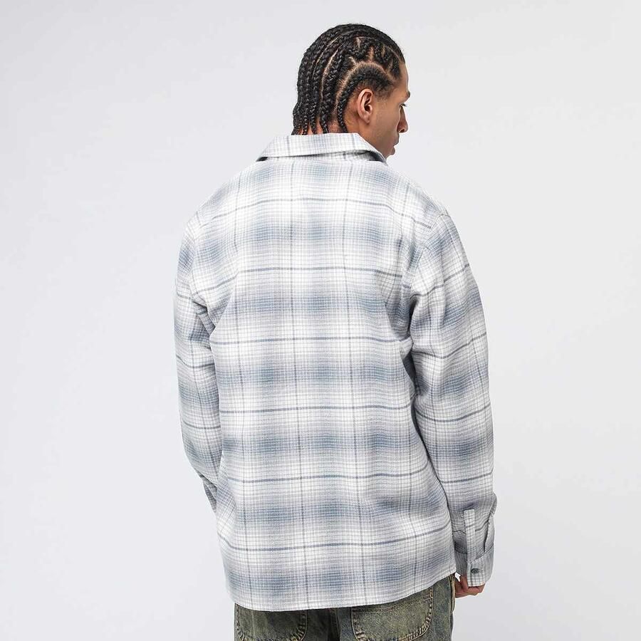 Dickies Forest Check Shirt Men Overhemden blauw Maat S Kleding