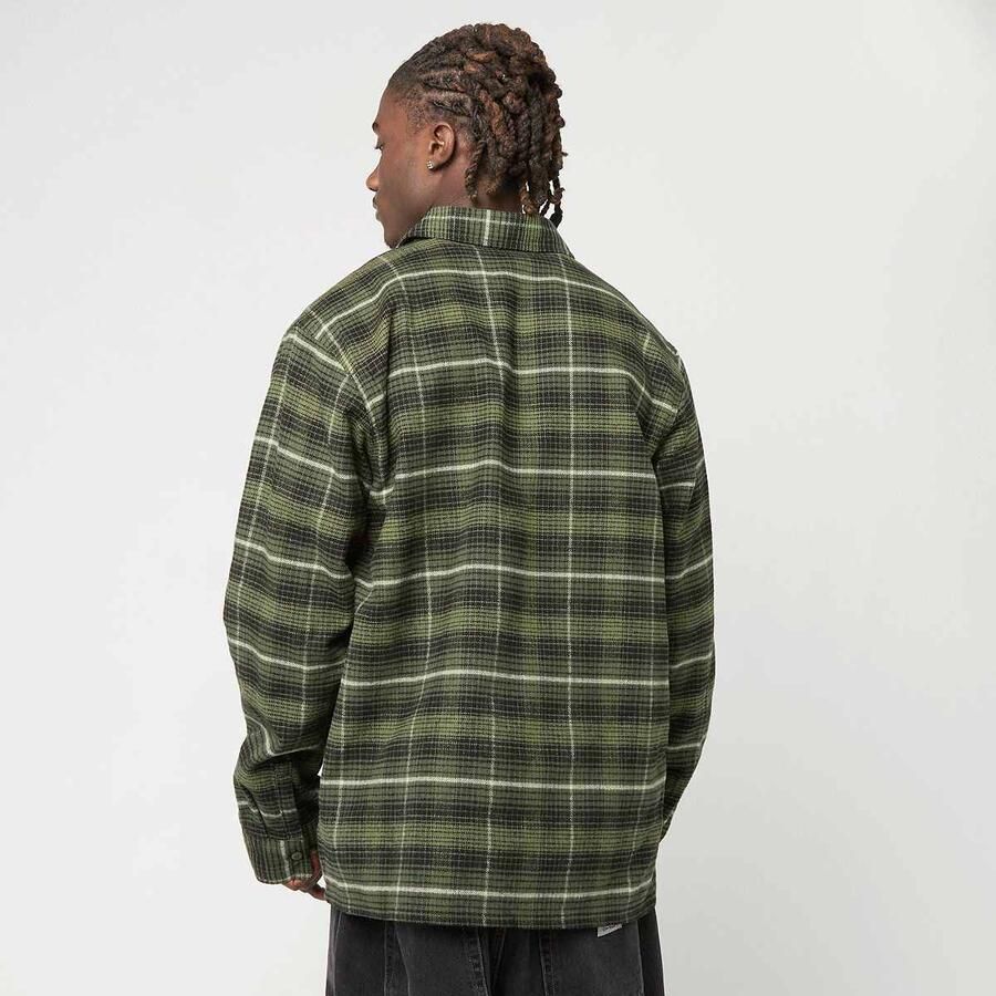 Dickies Forest Check Shirt Men Overhemden groen Maat S Kleding