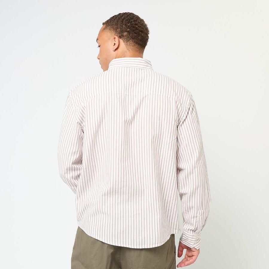 Dickies Gallatin Shirt Longsleeve Men Overhemden rood Maat XL Kleding