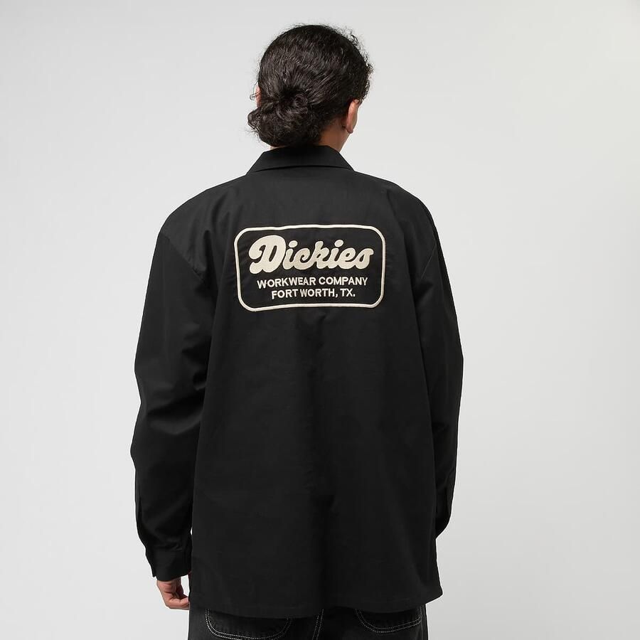 Dickies Lewistown Longsleeve Shirt Men Overhemden zwart Maat XL Kleding - Foto 3