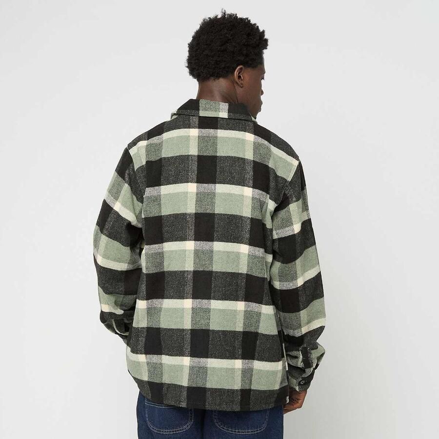 Dickies Plaid Coaling Longsleeve Shirt Men Overhemden groen Maat XL Kleding