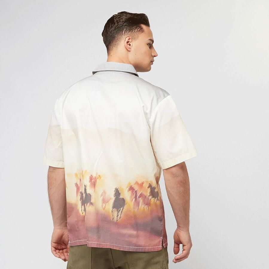 Dickies Running Wild Shortsleeve Shirt Men Overhemden multicolor Maat XL Kleding