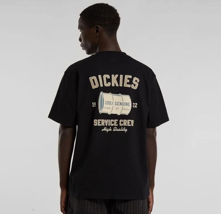 Dickies Service Crew Short Sleeve Tee men T-Shirts & Polo's zwart Maat XL Kleding - Foto 3