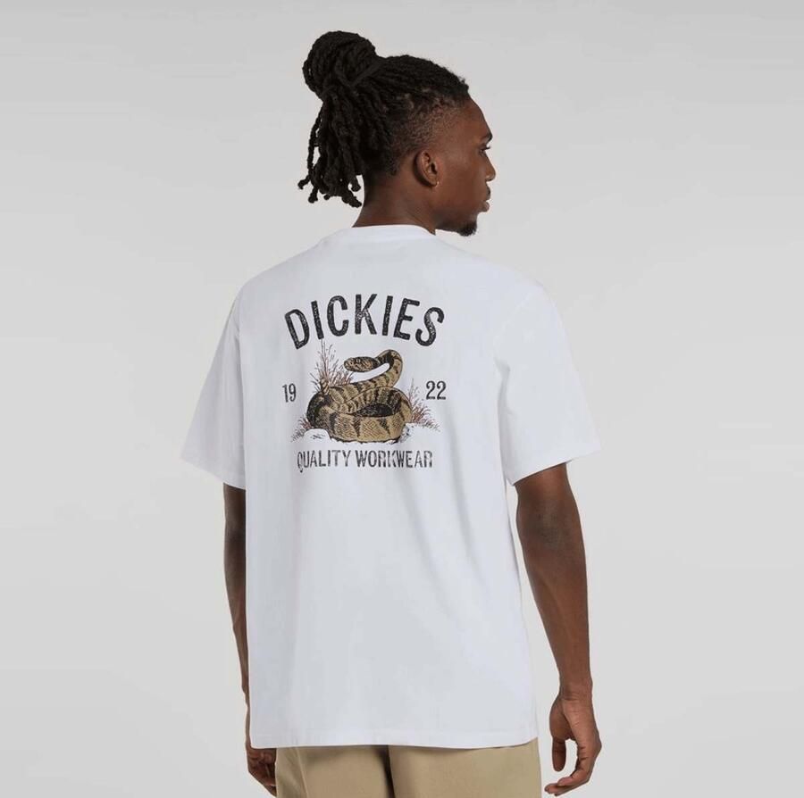 Dickies Snake Short Sleeve Tee Men T-Shirts & Polo's wit Maat XL Kleding - Foto 3