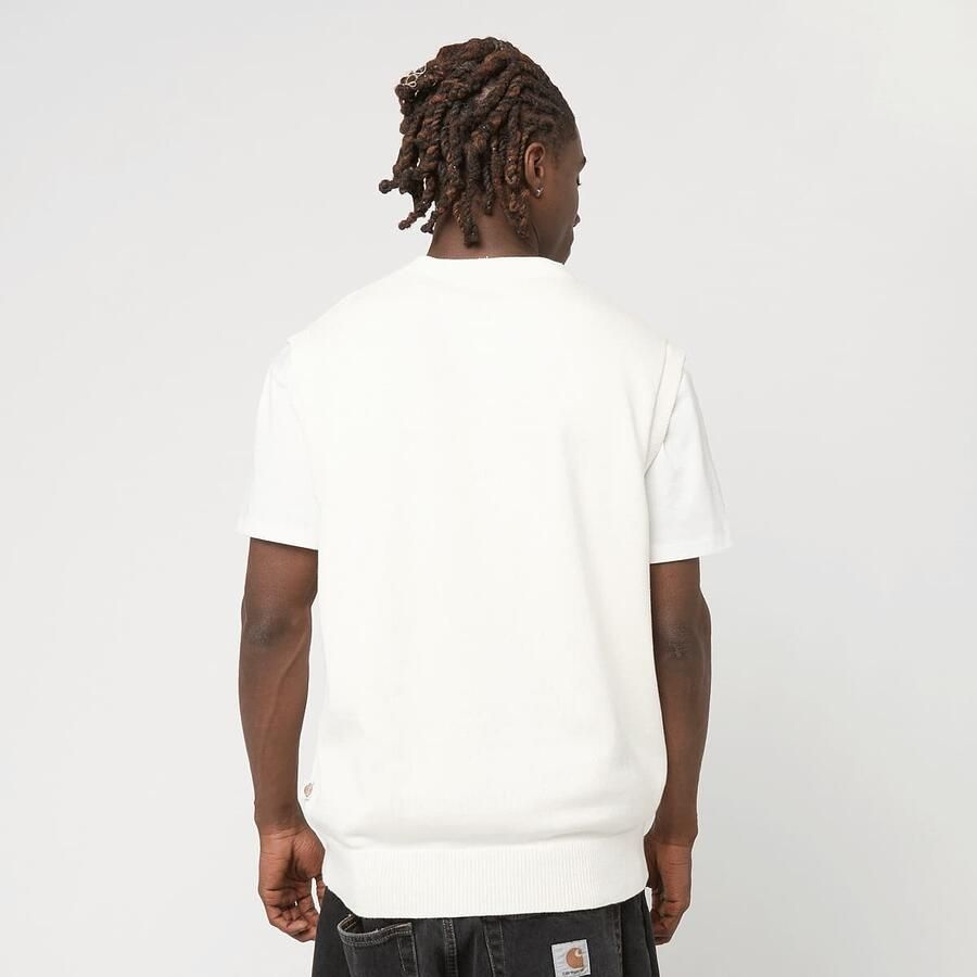 Dickies Summerdale Sweater Vest Men T-Shirts & Polo's beige Maat XL Kleding