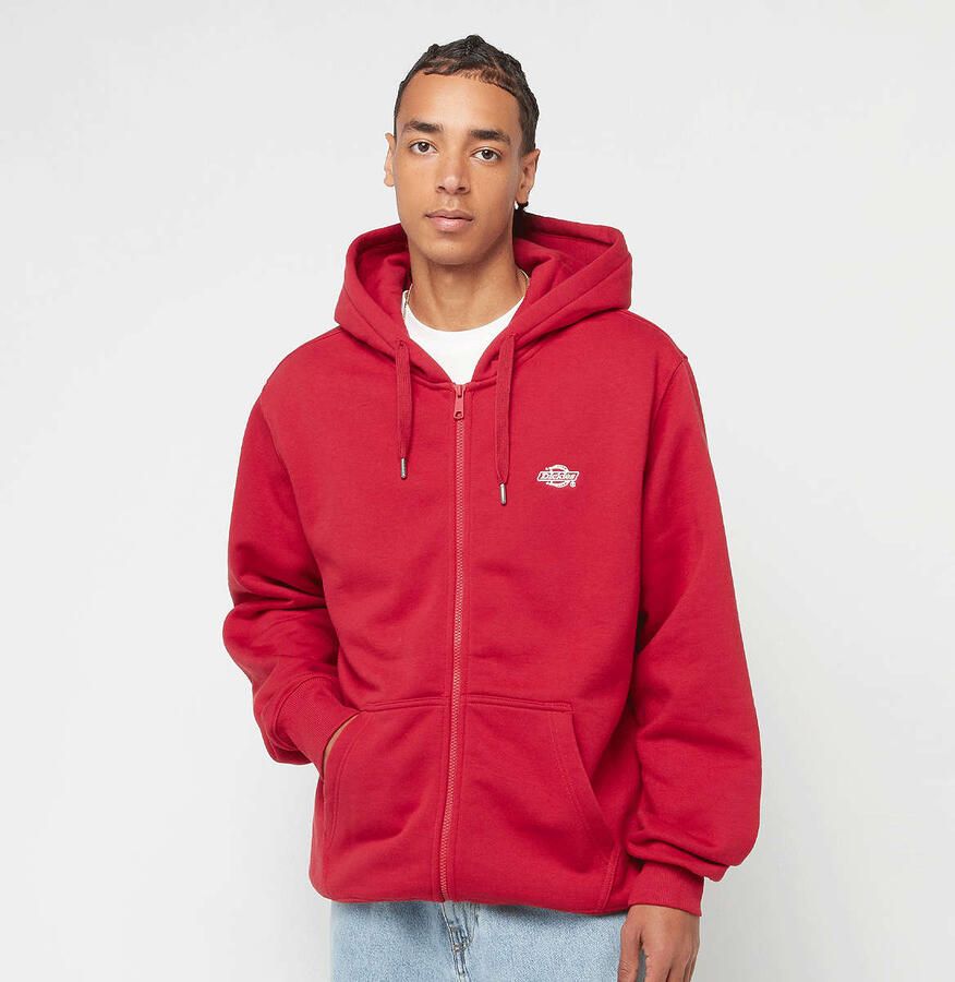 Dickies Summerdale Zip Through Men Hoodies & Sweaters rood Maat M Kleding - Foto 3