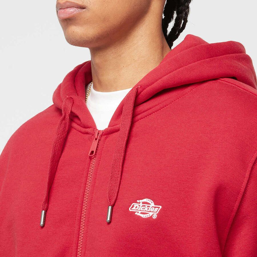 Dickies Summerdale Zip Through Men Hoodies & Sweaters rood Maat M Kleding - Foto 2