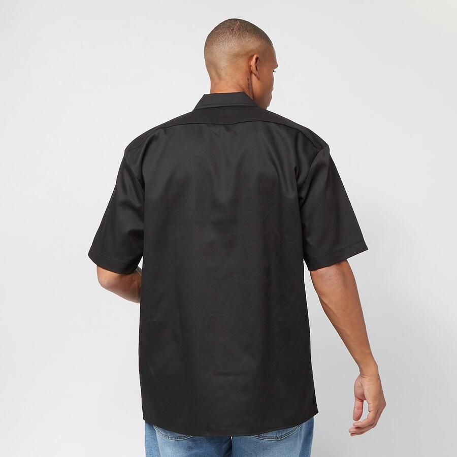 Dickies Work Shirt Short Sleeve Rec Korte mouwen Kleding Black maat: XL beschikbare maaten:S M L XL