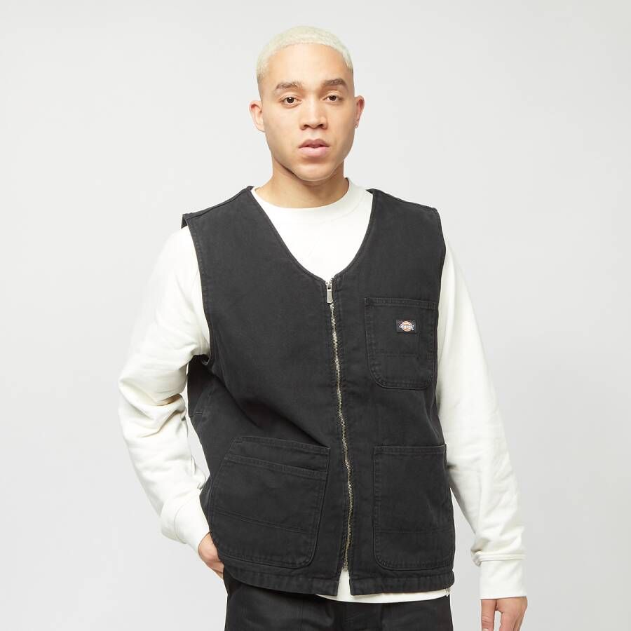 Dickies Klieke Sherpa Gevoerde Werkvest Black Heren