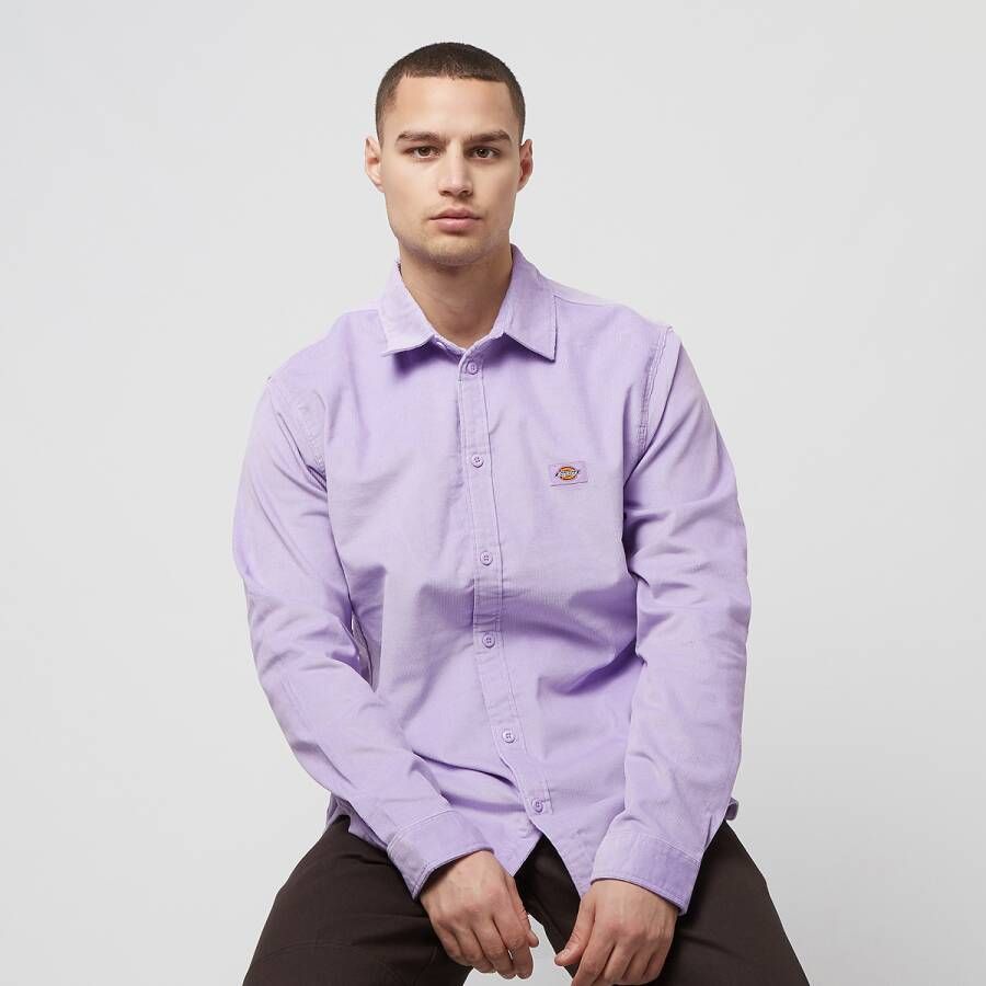 Dickies Wilsonville Shirt Ls Lange mouwen Kleding purple rose maat: S beschikbare maaten:S