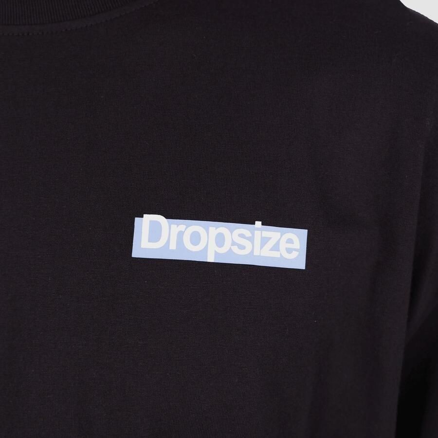 DropSize Heavy Oversize Hustle Culture T-Shirt Men T-Shirts & Polo's zwart Maat XL Kleding