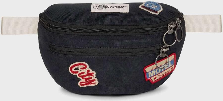 Eastpak Springer Bottle Road To Patches Unisex Heuptassen zwart Maat ONE SIZE Accessoires - Foto 2