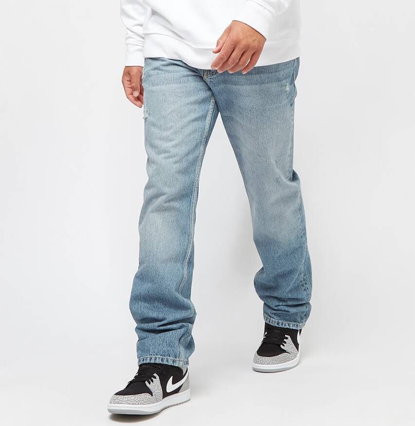EightyFive 85 Back Zipped Jeans Spijkerbroeken Heren dark blue maat: 33 beschikbare maaten:30 33 36