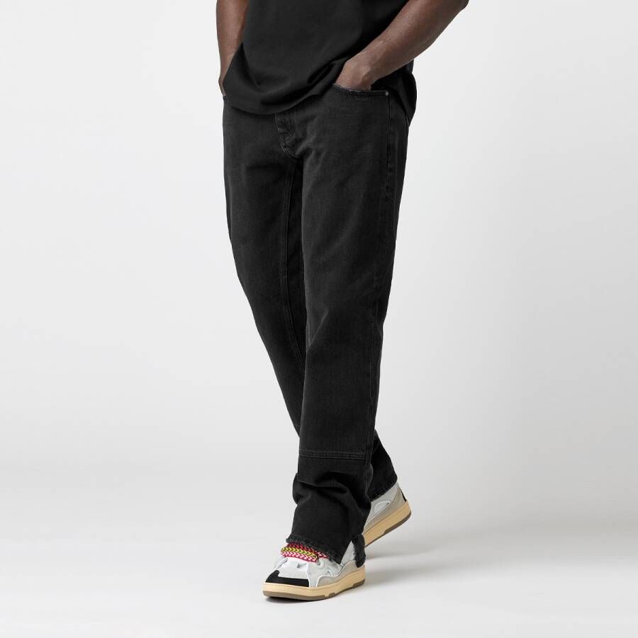 EightyFive 85 Split Carpenter Jeans Spijkerbroeken Kleding black washed maat: 36 beschikbare maaten:30 33 34 36