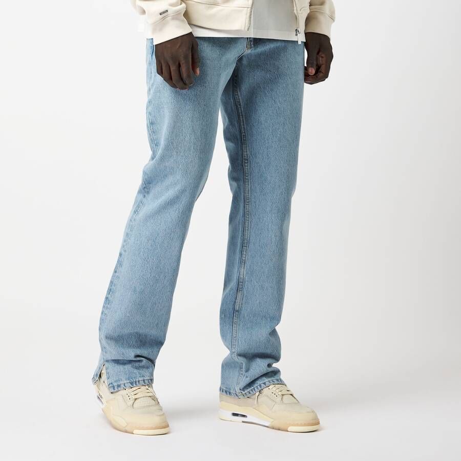 EightyFive Split Hem Jeans Spijkerbroeken Kleding vintage blue maat: 36 beschikbare maaten:32 33 34 36