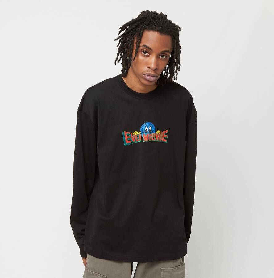 Even Worldwide Ls T-shirt Was Here T-shirts Kleding Black maat: M beschikbare maaten:S M L XL