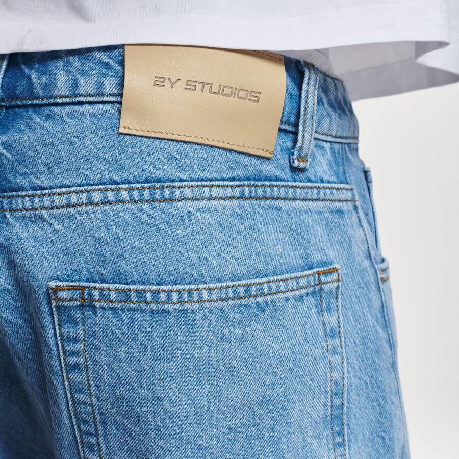 2Y Studios Gabrie Basic Straight Jeans Spijkerbroeken Kleding light blue maat: 29 beschikbare maaten:28 29 30 31 32 33 34