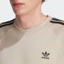 Adidas Originals Adicolor 3-stripes Crew Sweatshirt Sweaters Kleding wonder beige maat: M beschikbare maaten:S M L XS - Thumbnail 5